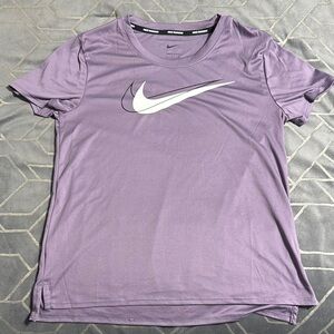 Nike Purple Relaxed Short Sleeve Tee
